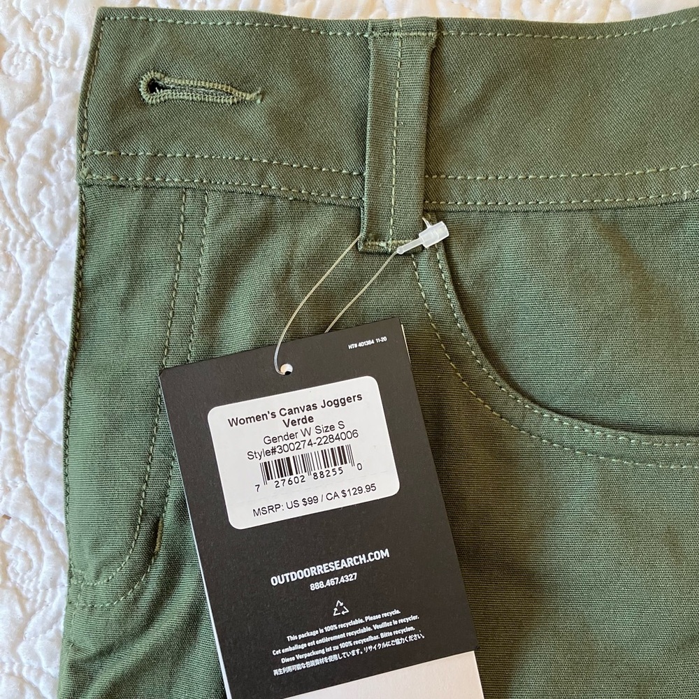 Canvas Joggers
